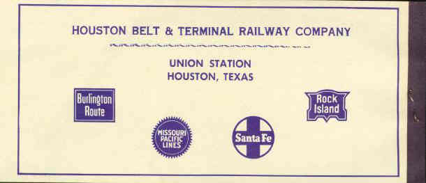 HB&T ticket folder