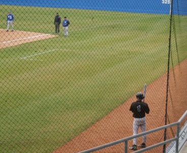 Drew in the batter box again